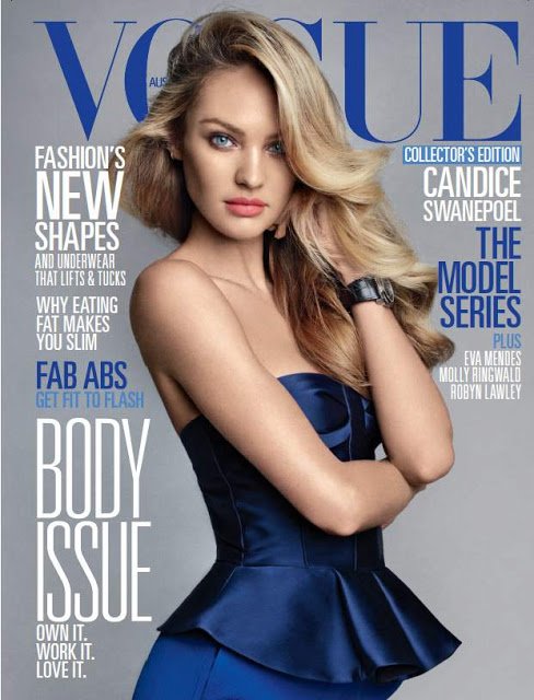 Candice Swanepoel kiêu sa và gợi cảm trên Vogue Úc