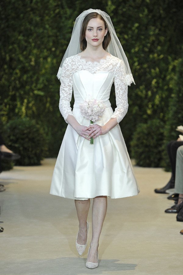 BST áo cưới 2014 đẹp khó quên từ NTK Carolina Herrera