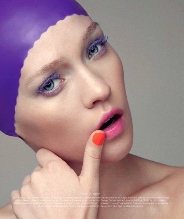 Anna Fedorovna chụp ảnh thời trang cho tạp chí Harper’s Bazaar Mexico  tháng 6/2013