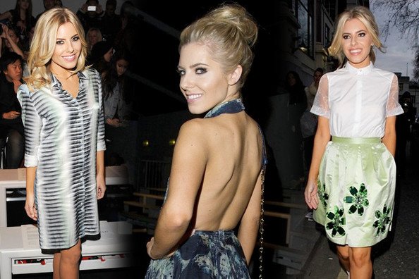 8 ลุค ของ Mollie King ในงาน Fashion Week