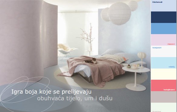 4 najaktuelnija trenda u izboru boja: Caparol 2012/2013