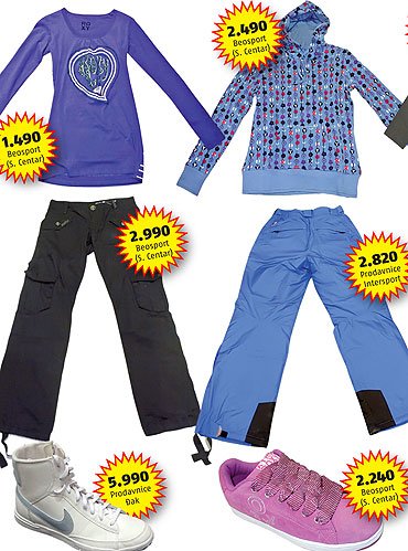 Skijaške pantalone za 2.820 dinara