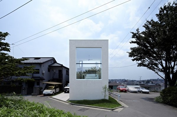 ออกแบบบ้านทรงกล่องสุดเก๋ สวยไม่กลัวแคบ!!