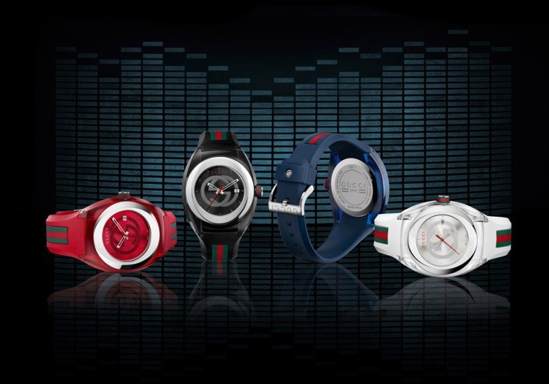 Kiểu dáng mới của đồng hồ Gucci.