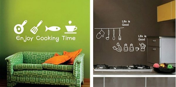 Tường Nhà Sinh Động Với Sticker Đáng Yêu