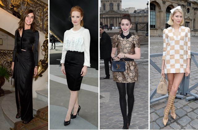 เซเลบกับการแต่งตัวไปดู Paris Fashion Week