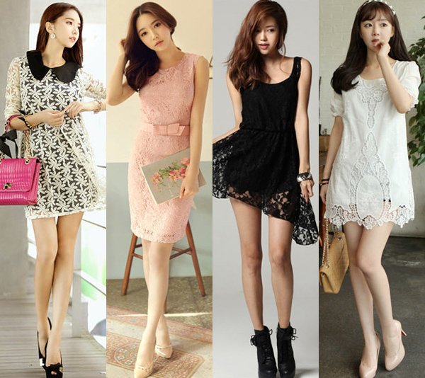 แฟชั่นสุดหวาน "เดรสลูกไม้" สวยน่ารักสำหรับสาว ๆ