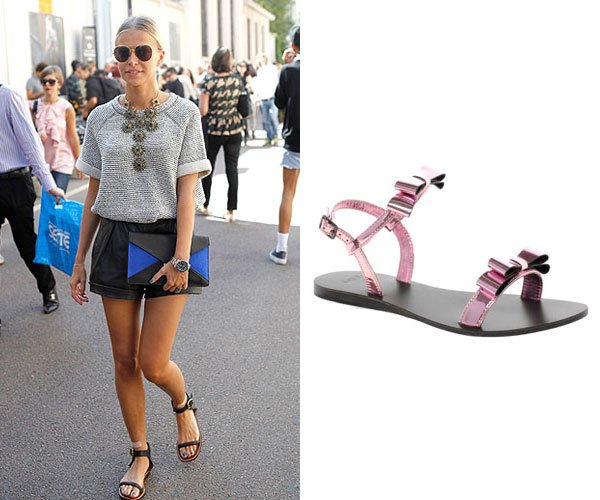Giày sandal khá thời trang dành cho bạn gái