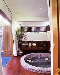 อาบสปาชานบ้าน