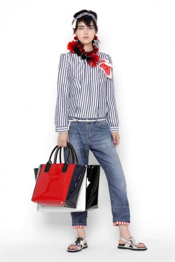 Chất cùng BST denim Xuân Hè 2013 của Marni