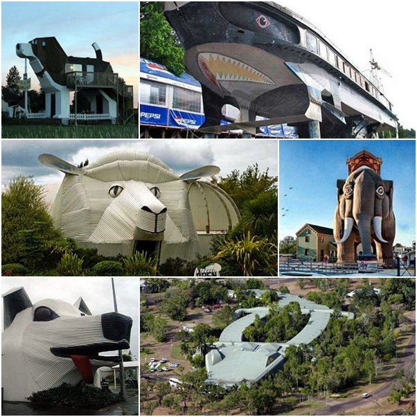 เทรนด์การออกแบบ สวยแปลก กับสิ่งก่อสร้างรูปสัตว์ เก๋เชียว!!