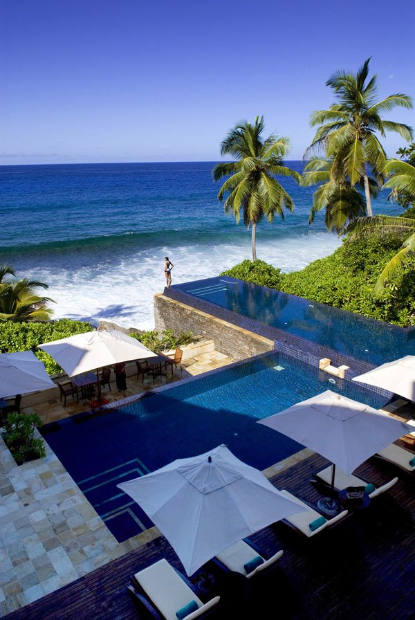 วิวสวยๆกับโรงแรม Banyan Tree Seychelles