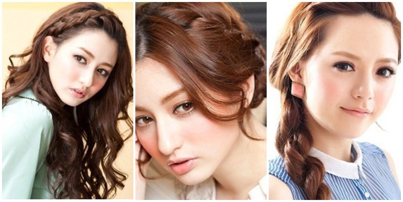 น่ารัก! แบบทรงผมถักเปีย สวยสามแบบ สามสไตล์
