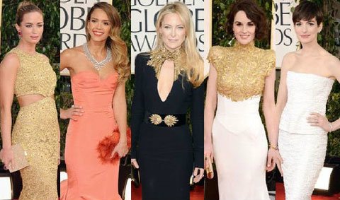 หรูหรา! เจิดจรัส แฟชั่นชุดราตรีในงาน ลูกโลกทองคำ ครั้งที่ 70