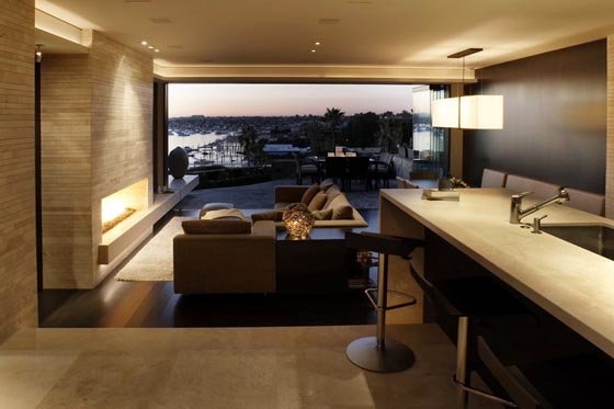 Ngắm nhìn vịnh California từ săn hộ sang trọng