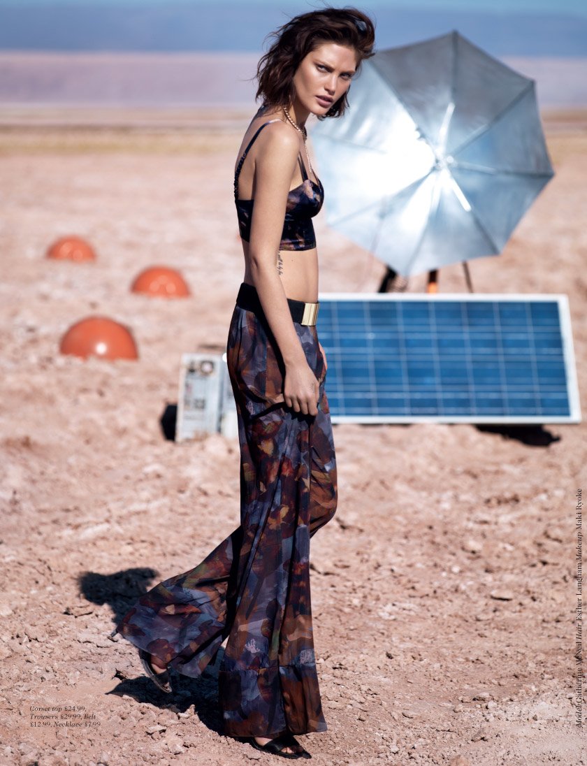 Catherine McNeil Chụp Ảnh Thời Trang Cho Tạp Chí H&M Magazine Ấn Bản Hè 2013 [PHOTOS + VIDEO]