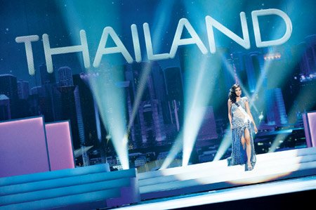 สาวงามสวยสง่าชุดราตรีมิสยูนิเวิร์ส