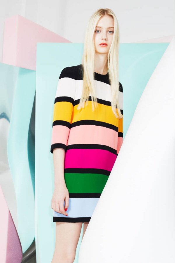 BST Sonia Rykiel Resort 2014 đa sắc màu.