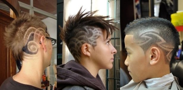 Hair tattoo