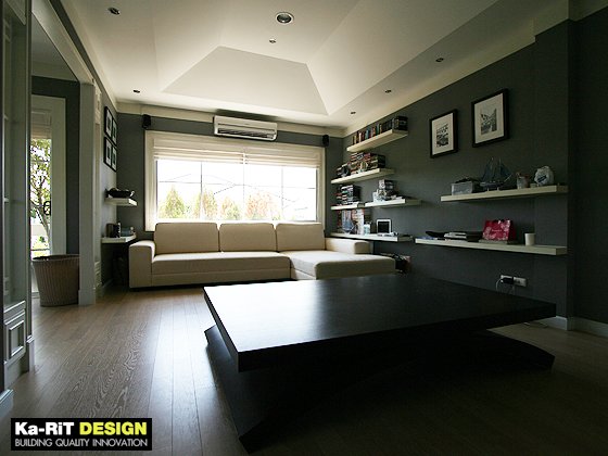 ตกแต่งภายใน ห้องนั่งเล่น