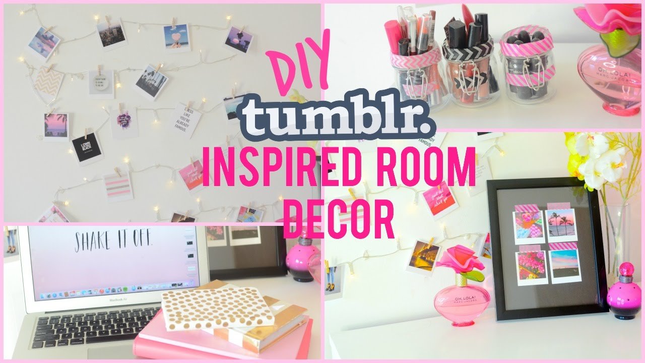 DIY ROOM DECOR TUMBLR INSPIRED