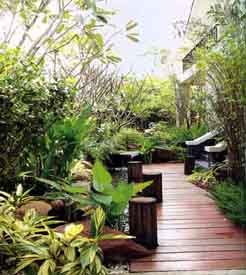 ตัวอย่างสวนสวย