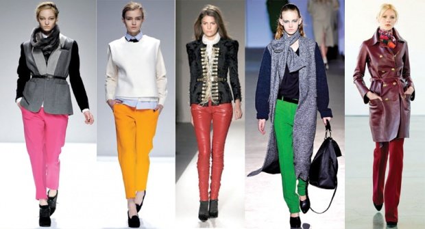 Pantalone u jarkim bojama