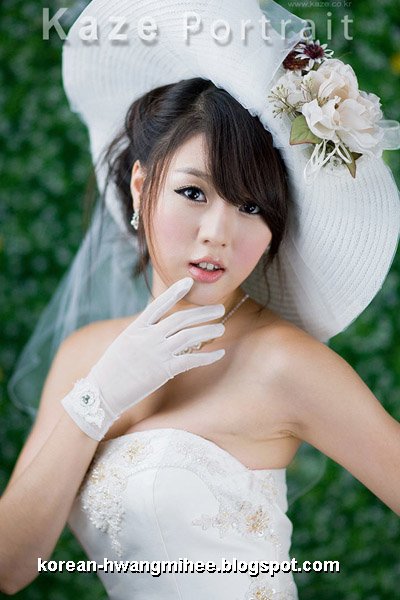 ฮวังมิฮี hwang mi hee ถ่ายแบบ ชุดแต่งงาน