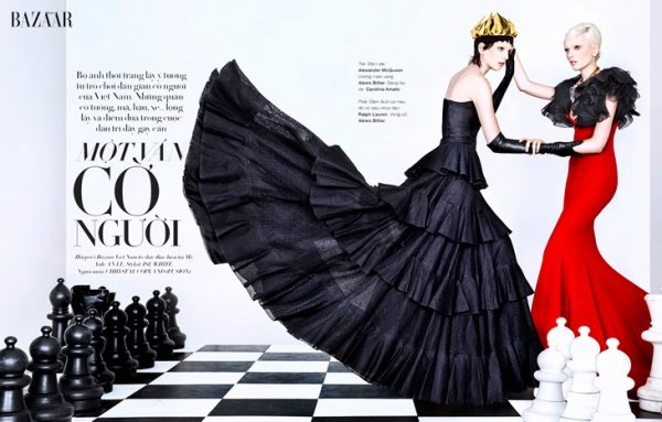 "Một Ván Cờ Người" trên Tạp chí Harper's Bazaar Việt Nam