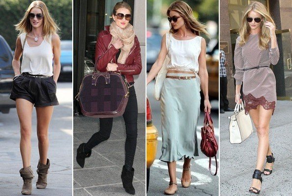 Street Style Spotlight - Rosie Huntington-Whiteley