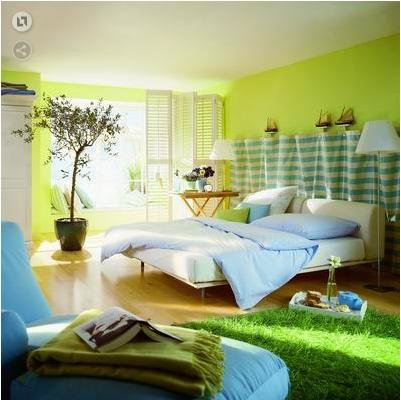 Thêm sức sống vào phòng ngủ với màu sắc tươi sáng