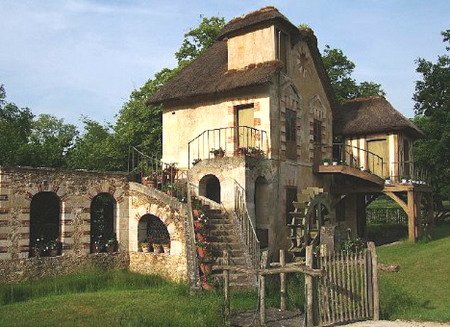 หมู่บ้านชนบท ในวังแวร์ซายส์