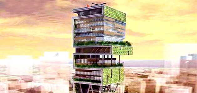 Architecture - Bombay : un palais en plein ciel