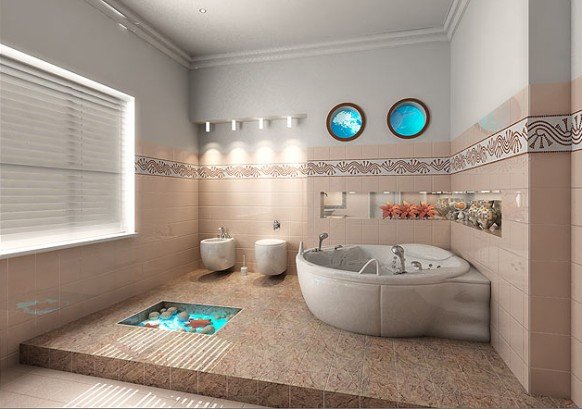 ไอเดียเล็กๆ แรงบันดาลใจแต่งห้องน้ำสวยเฉียบ