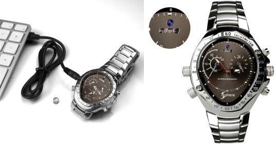 นาฬิกาสายลับ "Sphere HD Watch Camera" เจ๋ง!